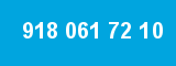 918 061 72 10 918 061 72 10